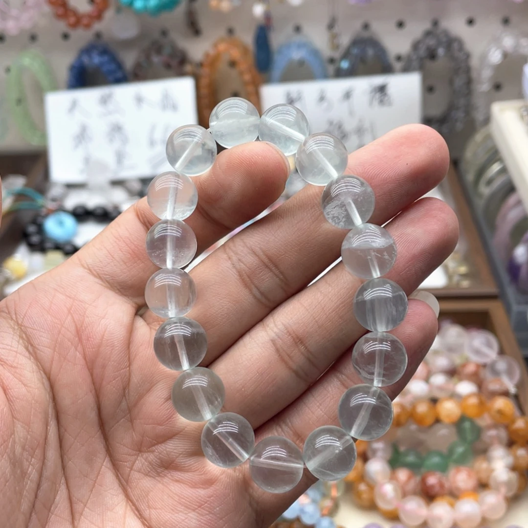 手链未镶嵌水晶12咪绿萤石