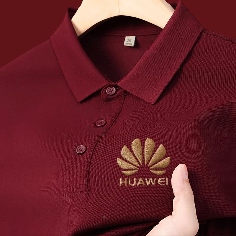 安可拉红高端POLO衫T恤订制工作服夏季短袖高管员工活动装印logo
