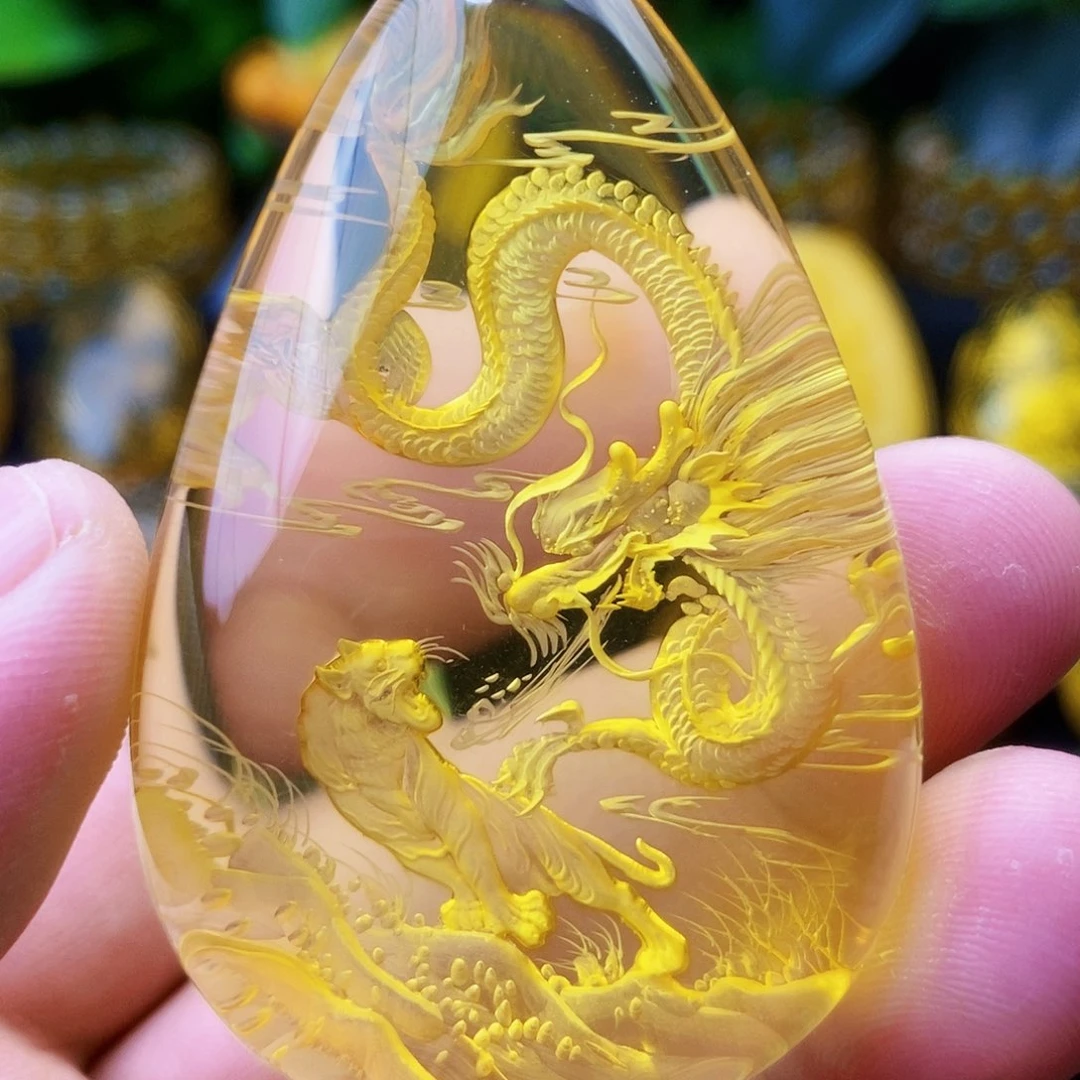 【闪购商品】金珀吊坠(不含链)未镶嵌