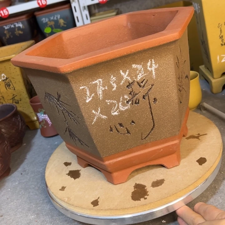 花盆紫砂紫砂花盆