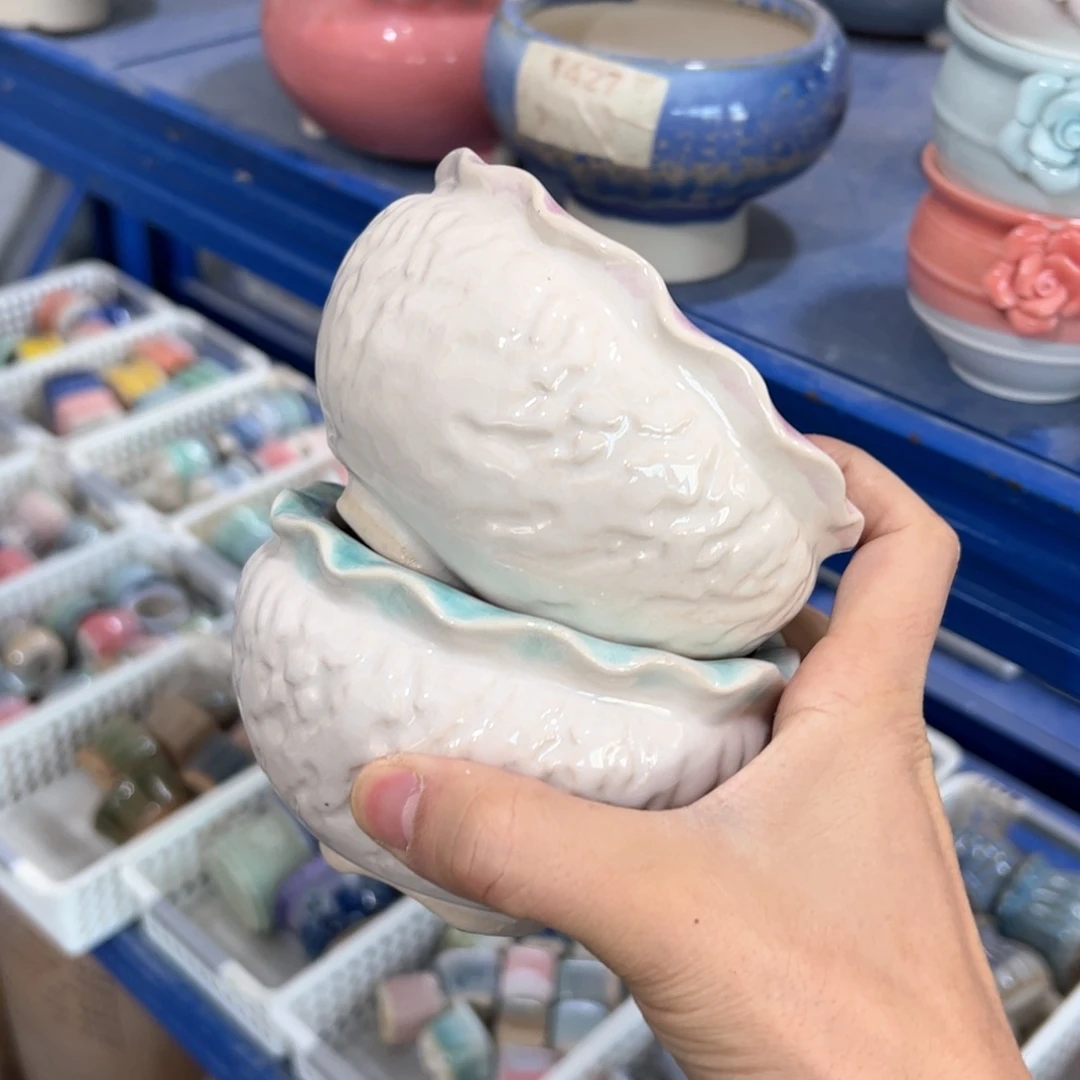 陶瓷多肉小花盆@@2117