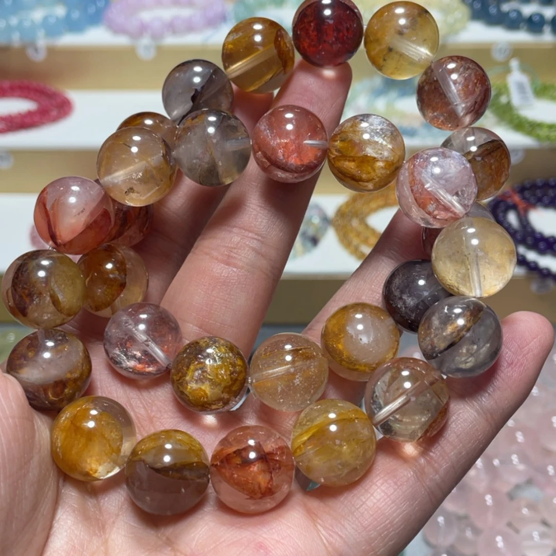 【闪购商品】水晶手链银S800镀金镶嵌白****你