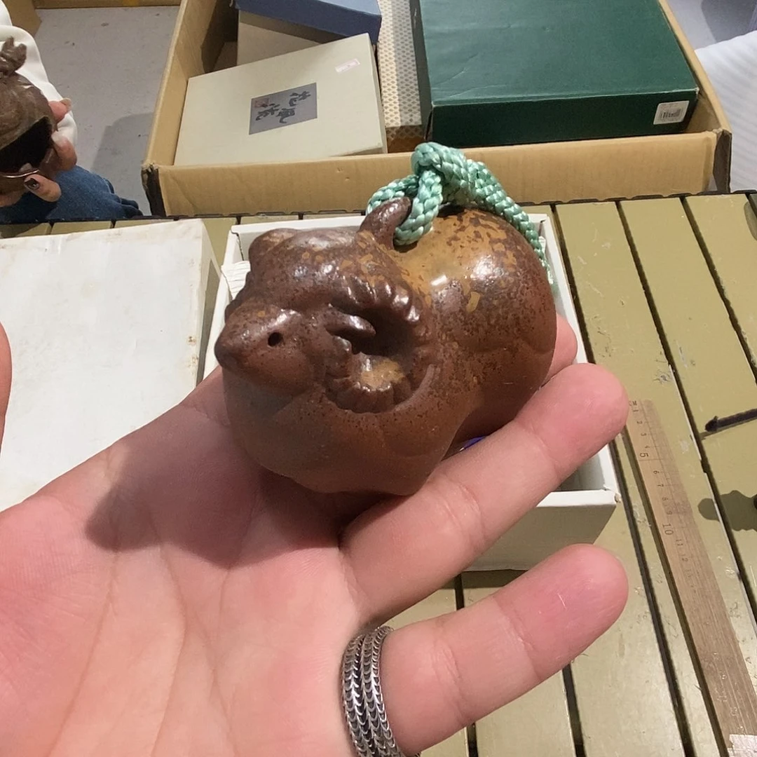 备前茶具默认微瑕不退不换看好在拍