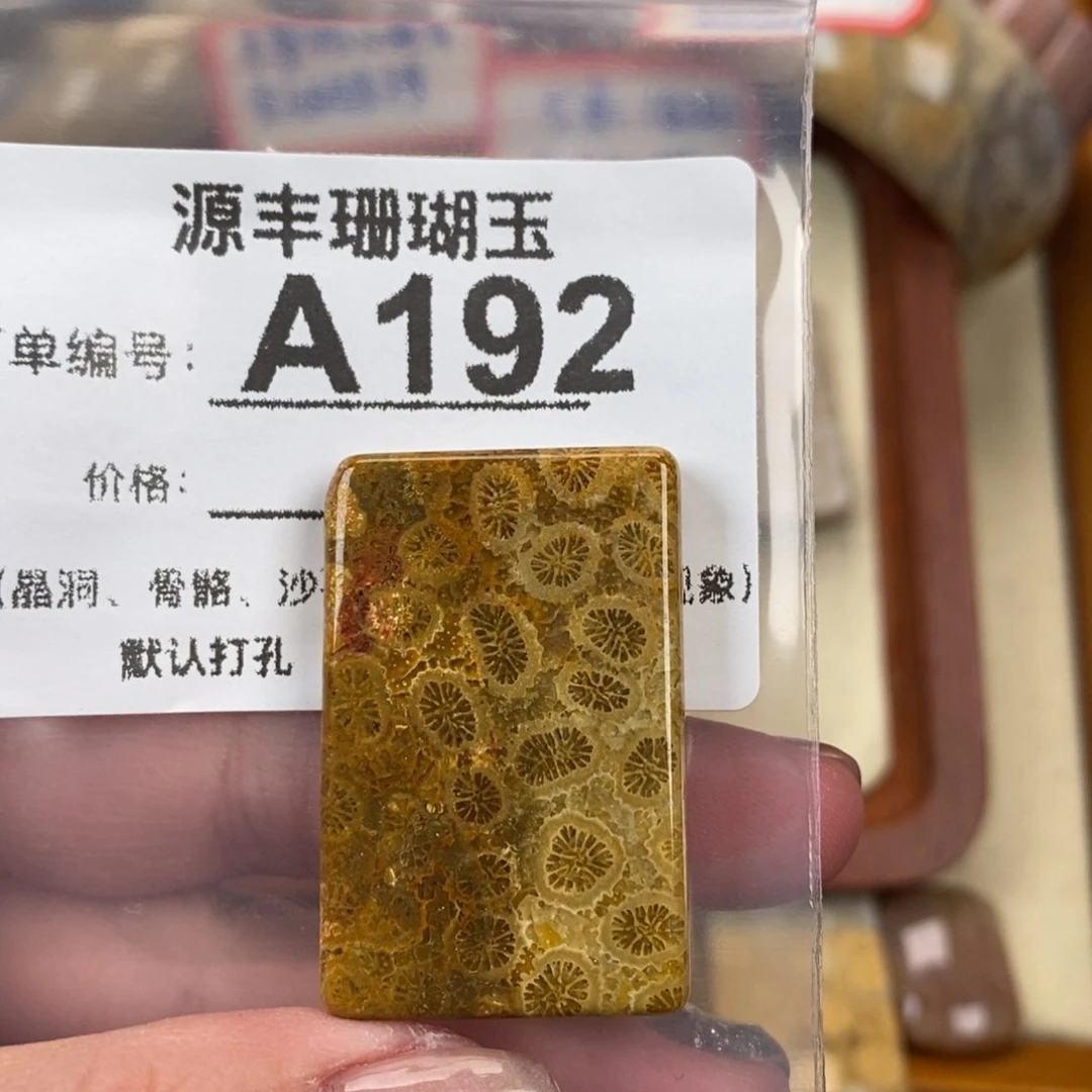 硅化玉颈饰未镶嵌去**吧