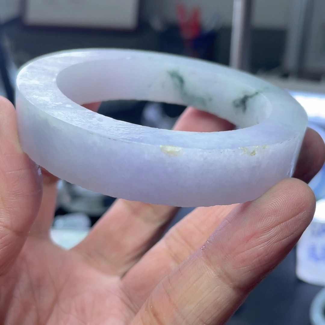 定制翡翠未镶嵌翡翠手镯