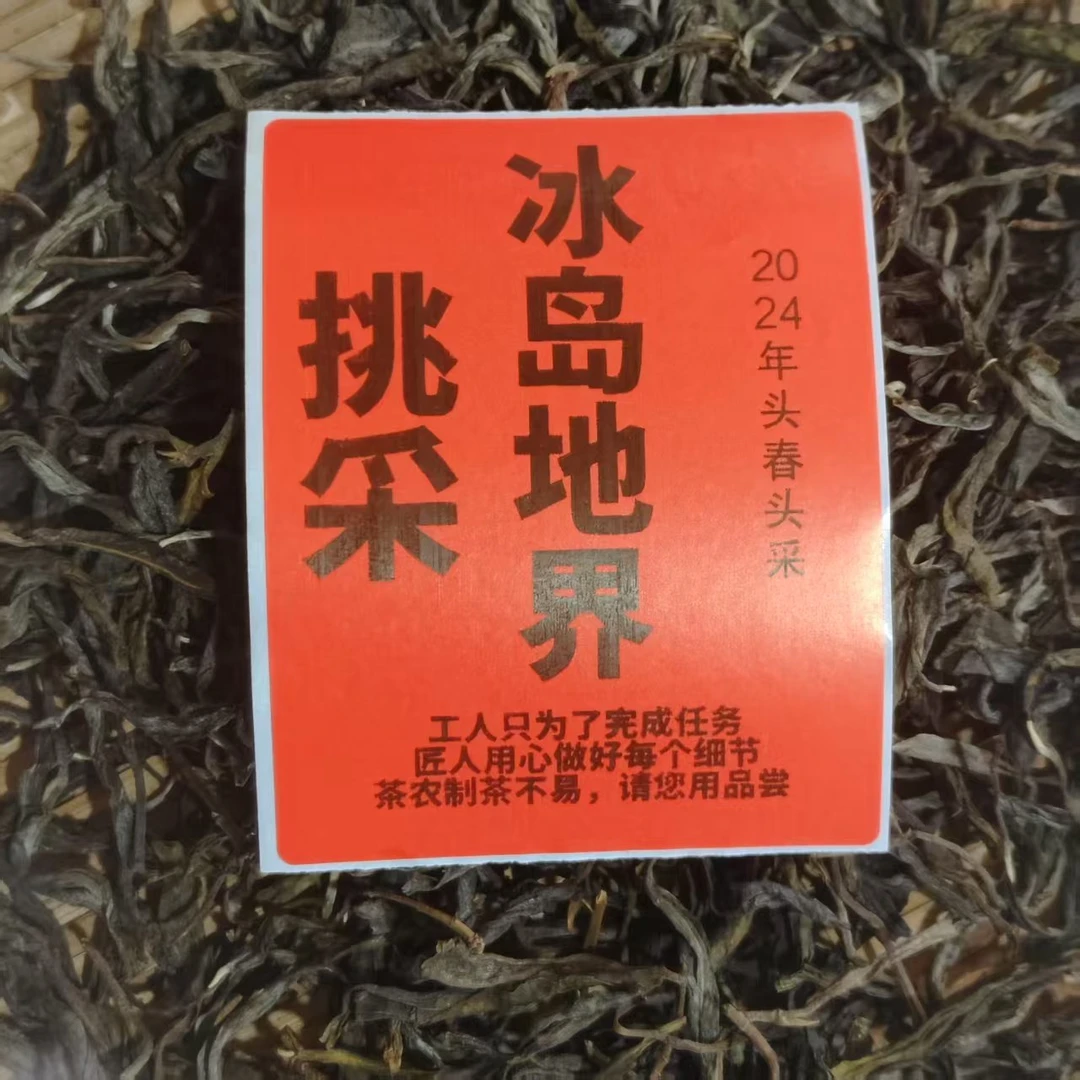 品宣（2.18）2024年 头春 冰岛地界挑采散茶 100克/包配茶样  103号