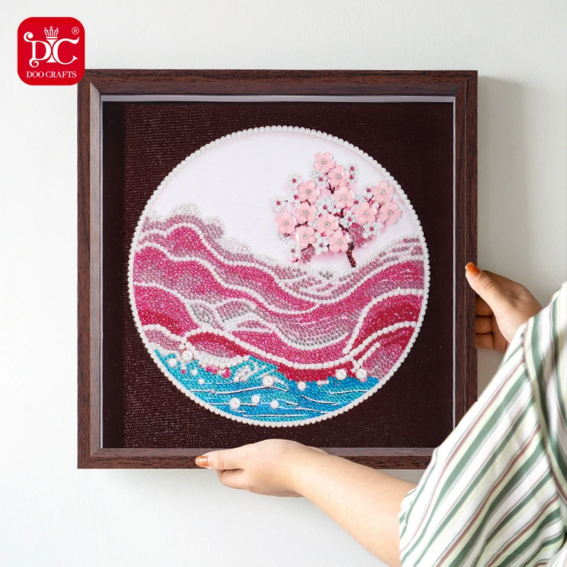 DC/蒂彩【星海藏珍】钻石画客厅卧室艺术挂画手工diy乔迁闺蜜送礼