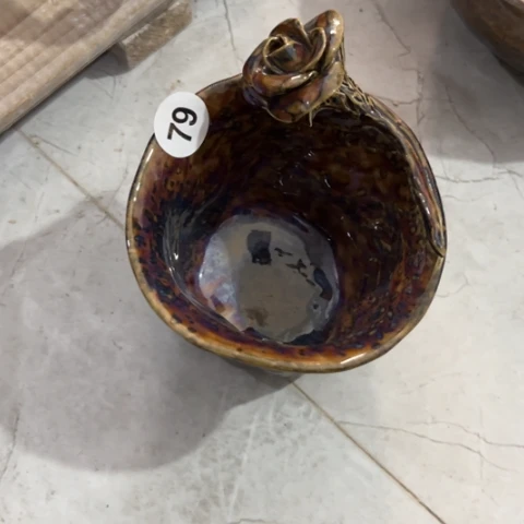 碗熠樹日式手捏餐具茶具