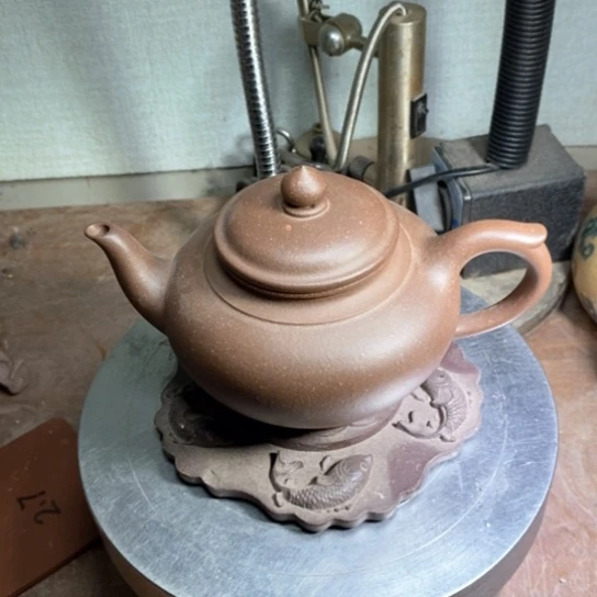 紫砂茶壶鑫****）黄龙山原矿