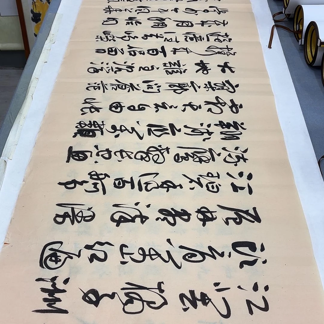 书法沁园春长沙姚存梅…………