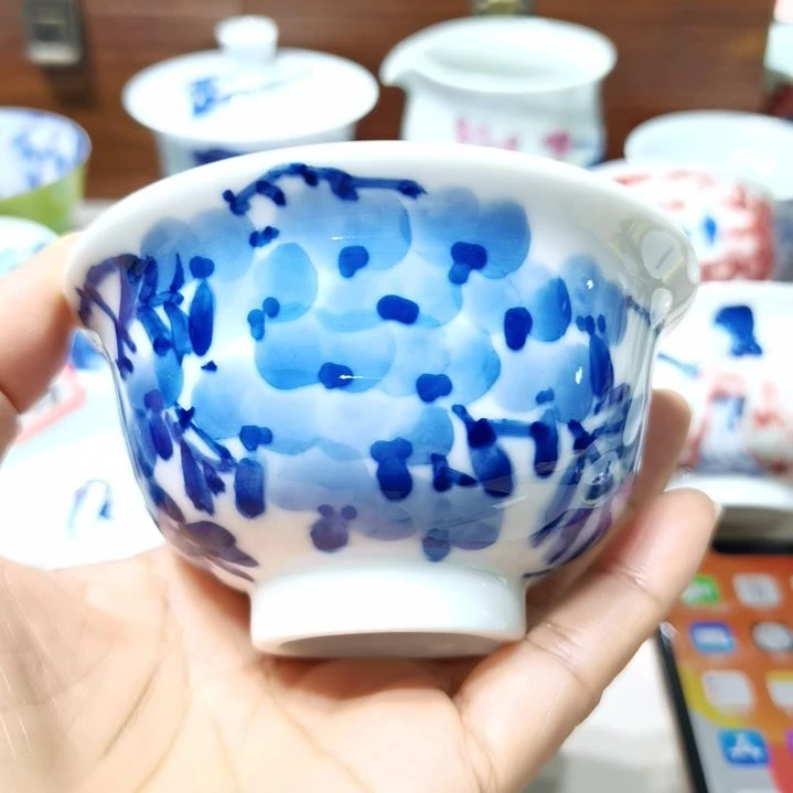 鑫***鸡杯张学鸿老师青花