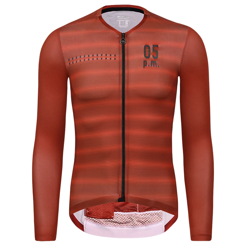 Monton脉腾男女款长袖骑行服时间轴