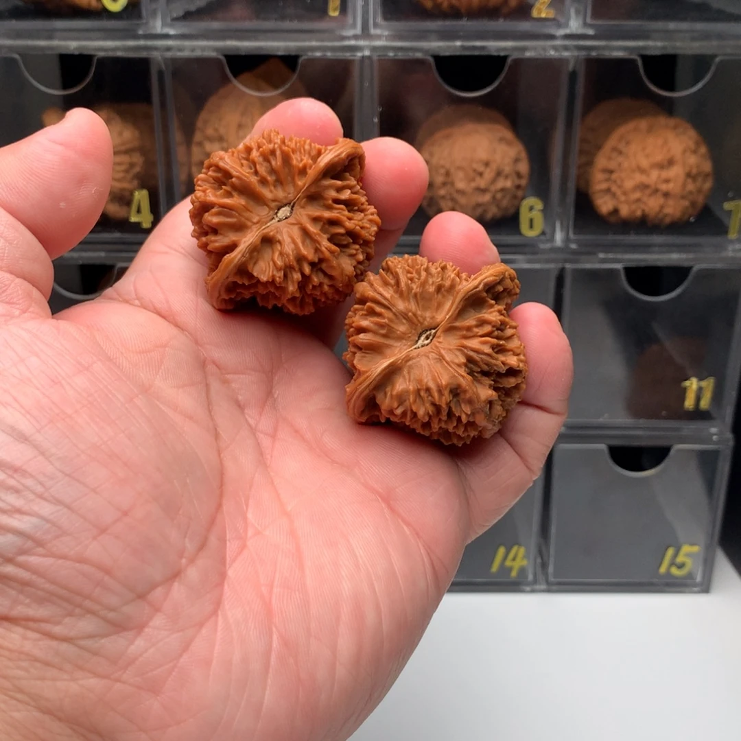 不***容吊坠桃核文玩核桃123456