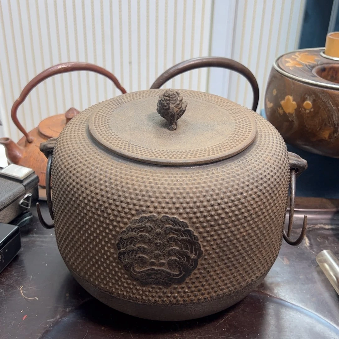 博****4南部铁釜有瑕疵茶道具