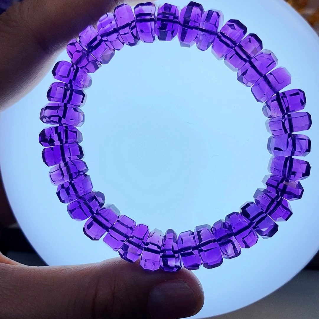 水晶未镶嵌手串天然