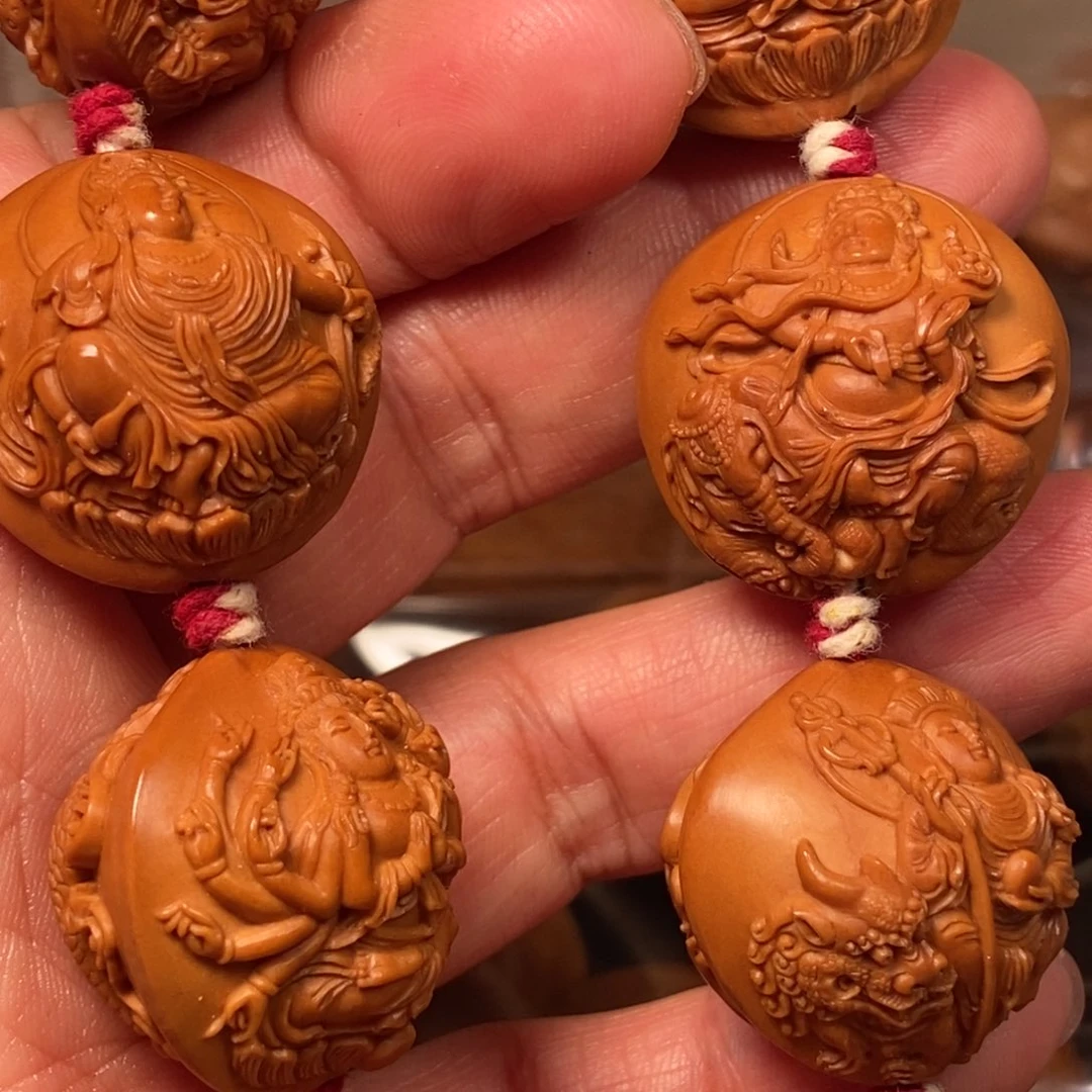 土***○橄榄核手串/手链2.7万佛