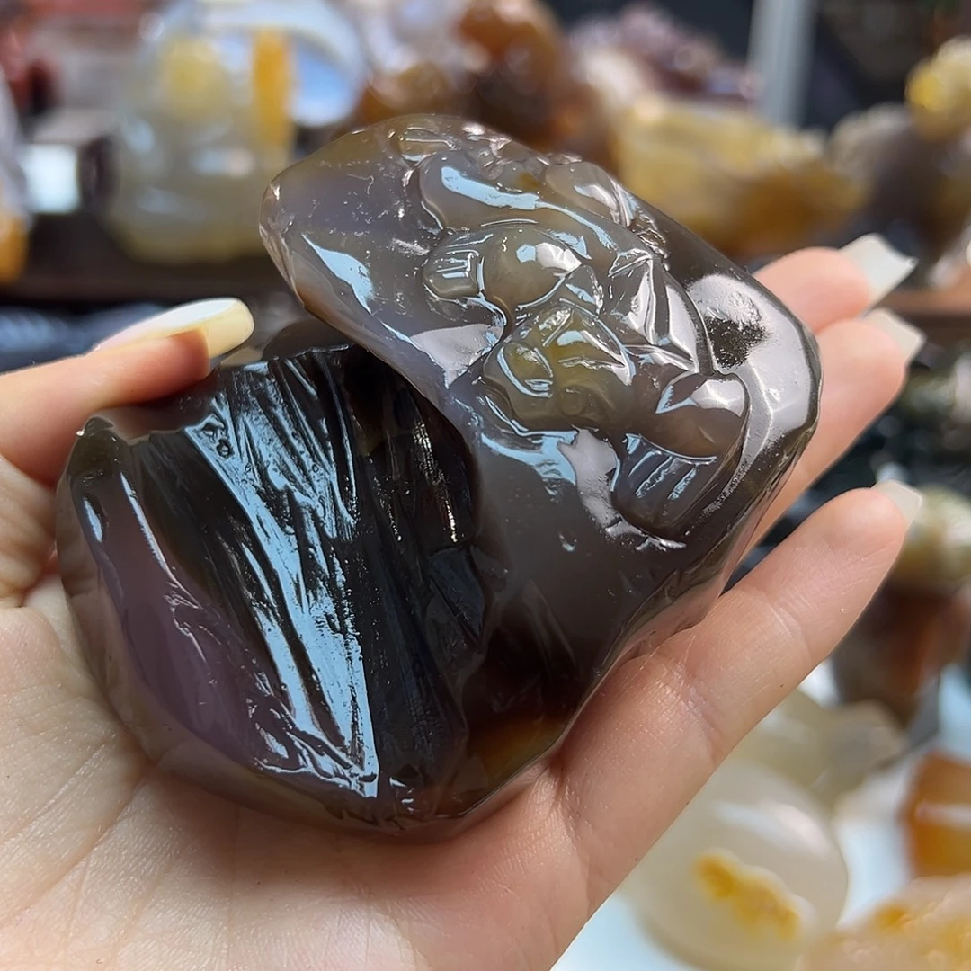 玛瑙/玉髓未镶嵌颈饰