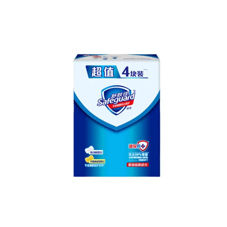 舒肤佳 2纯白+2柠檬香皂超值四块装100g*4/组