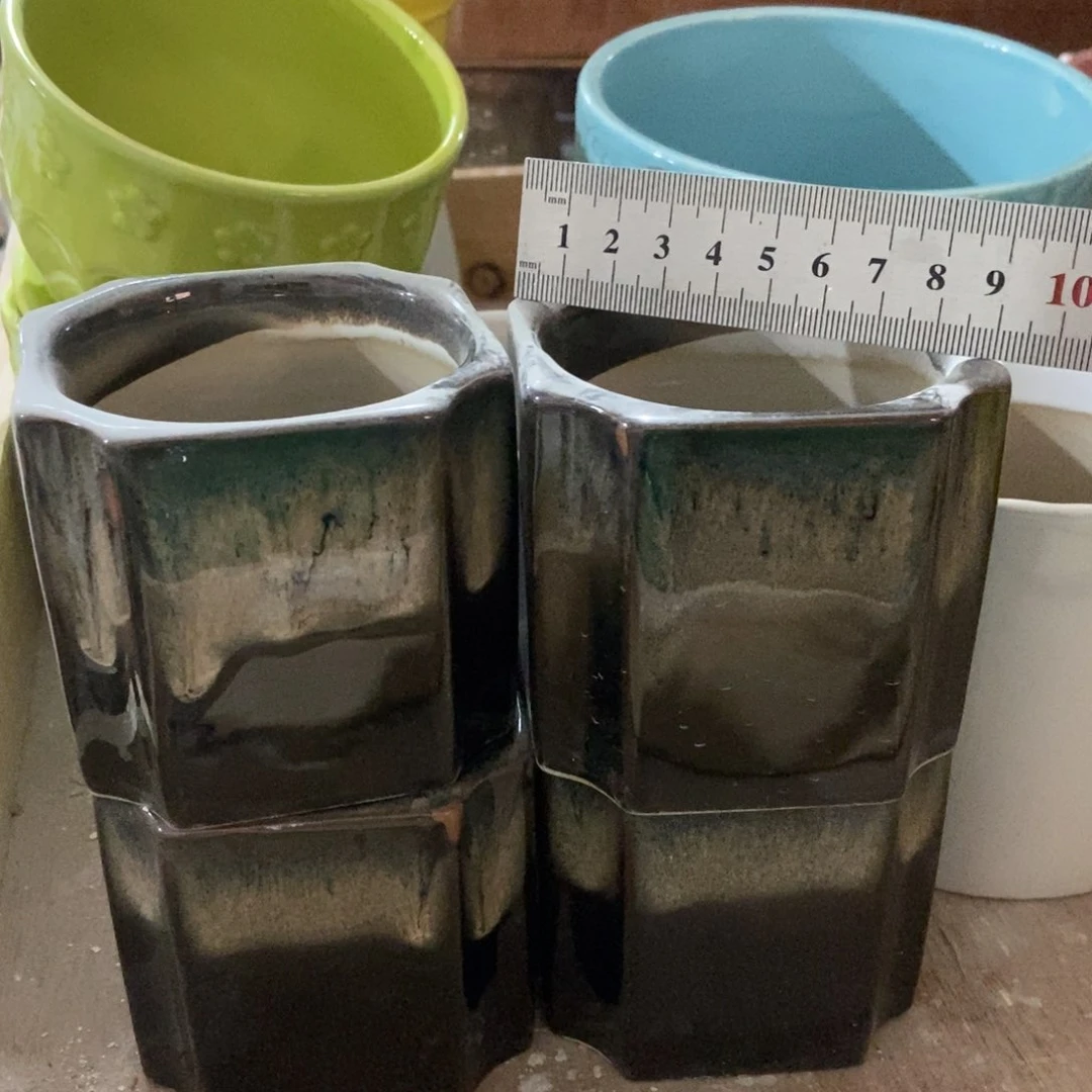 红陶微瑕高温陶瓷花盆