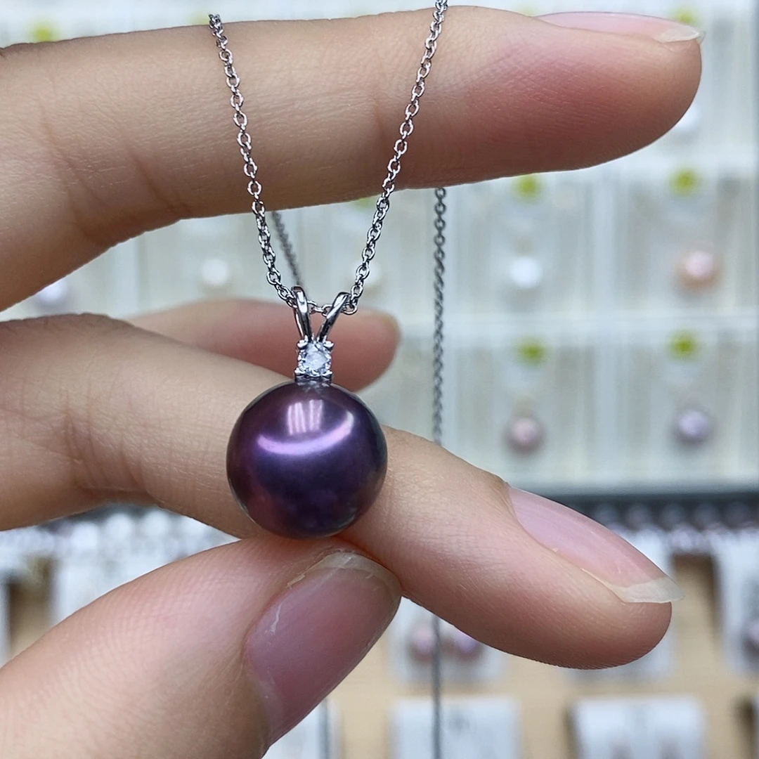 合金淡水珍珠颈饰