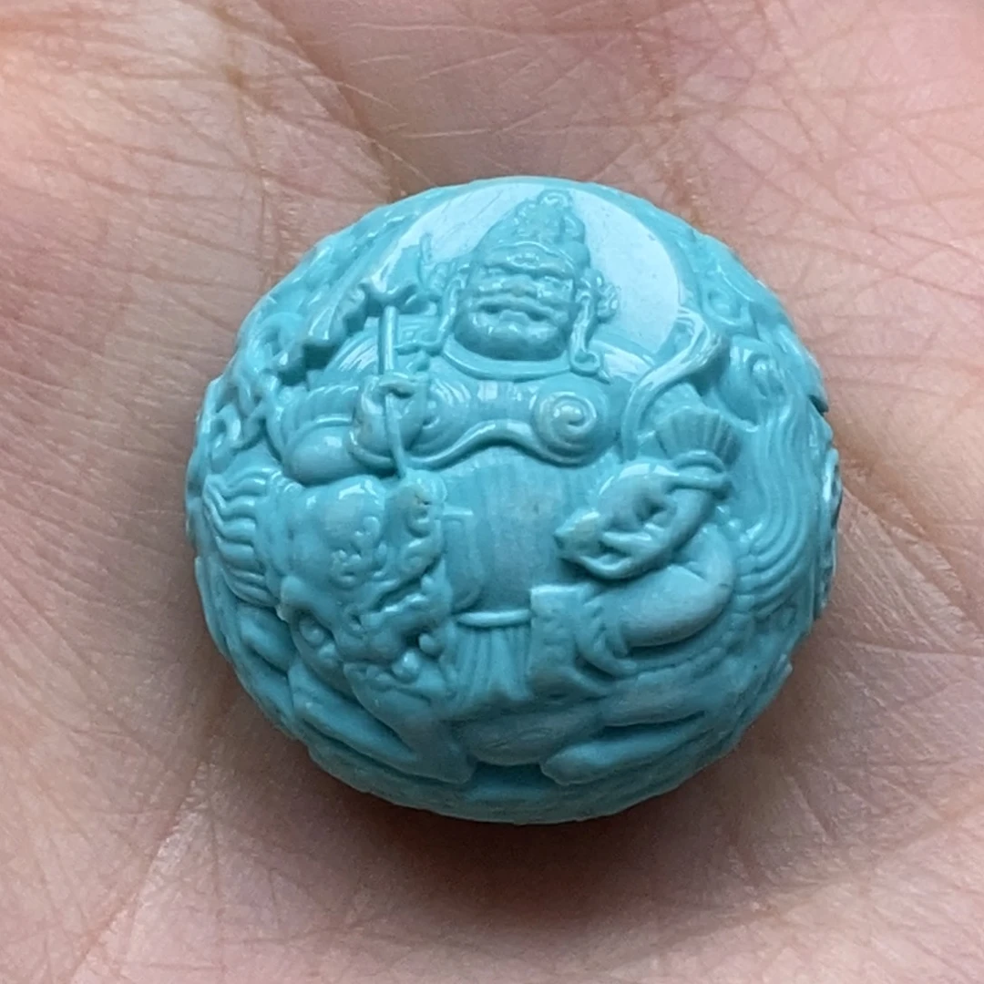 绿松石颈饰未镶嵌梵*