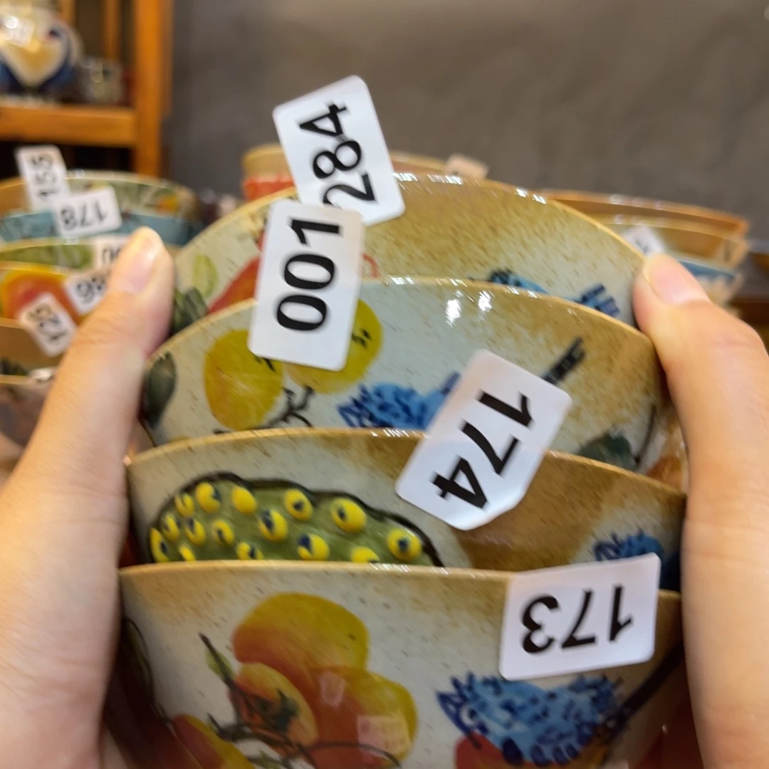 瓷片汤*狗景德镇手工制作