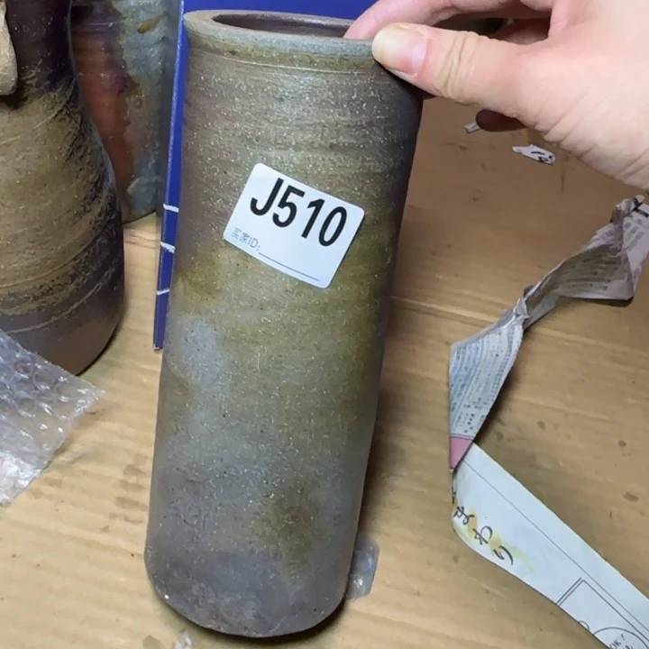 备前烧作品备前烧作品一点窑裂