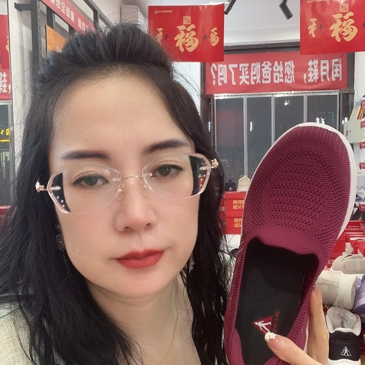 花***园鱼嘴鞋一脚蹬妈妈鞋