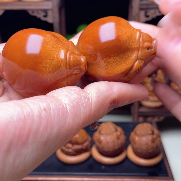 吊坠橄榄核金钱龟手球3.5