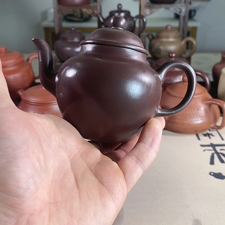 紫砂茶壶茶*贝紫砂壶微瑕