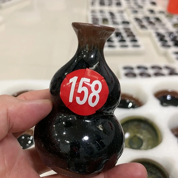 【闪购商品】茶盏心*?茶洋窑柴烧主人杯