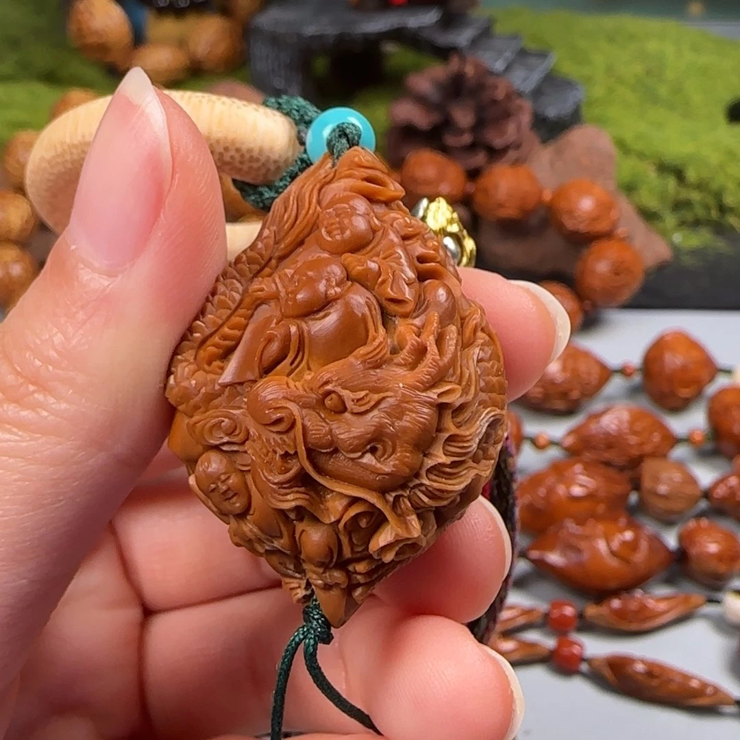 手串/手链橄榄核29五子御龙弥勒单籽