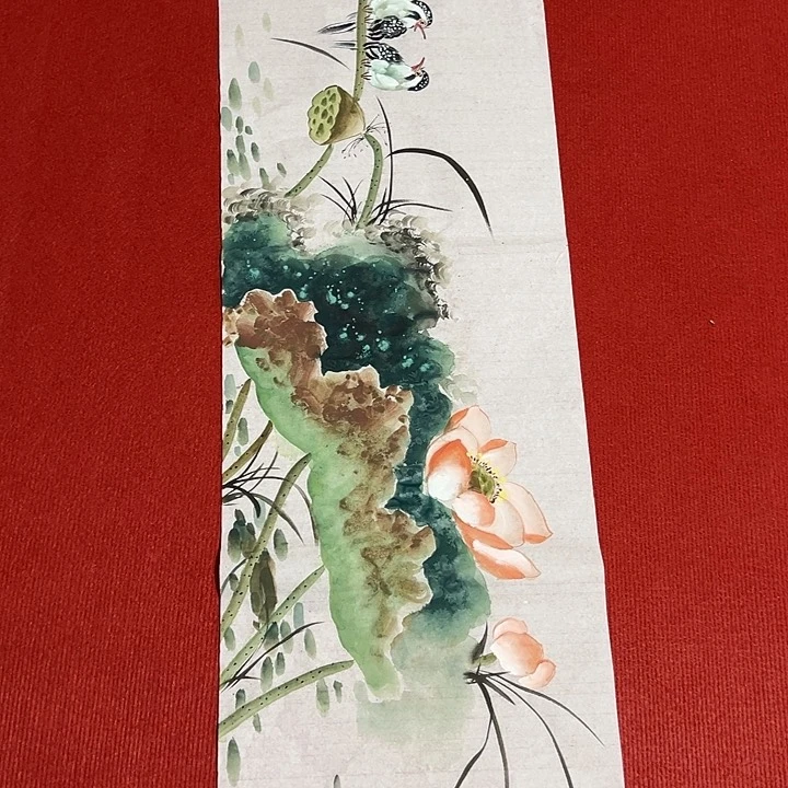 国画国画花鸟作品