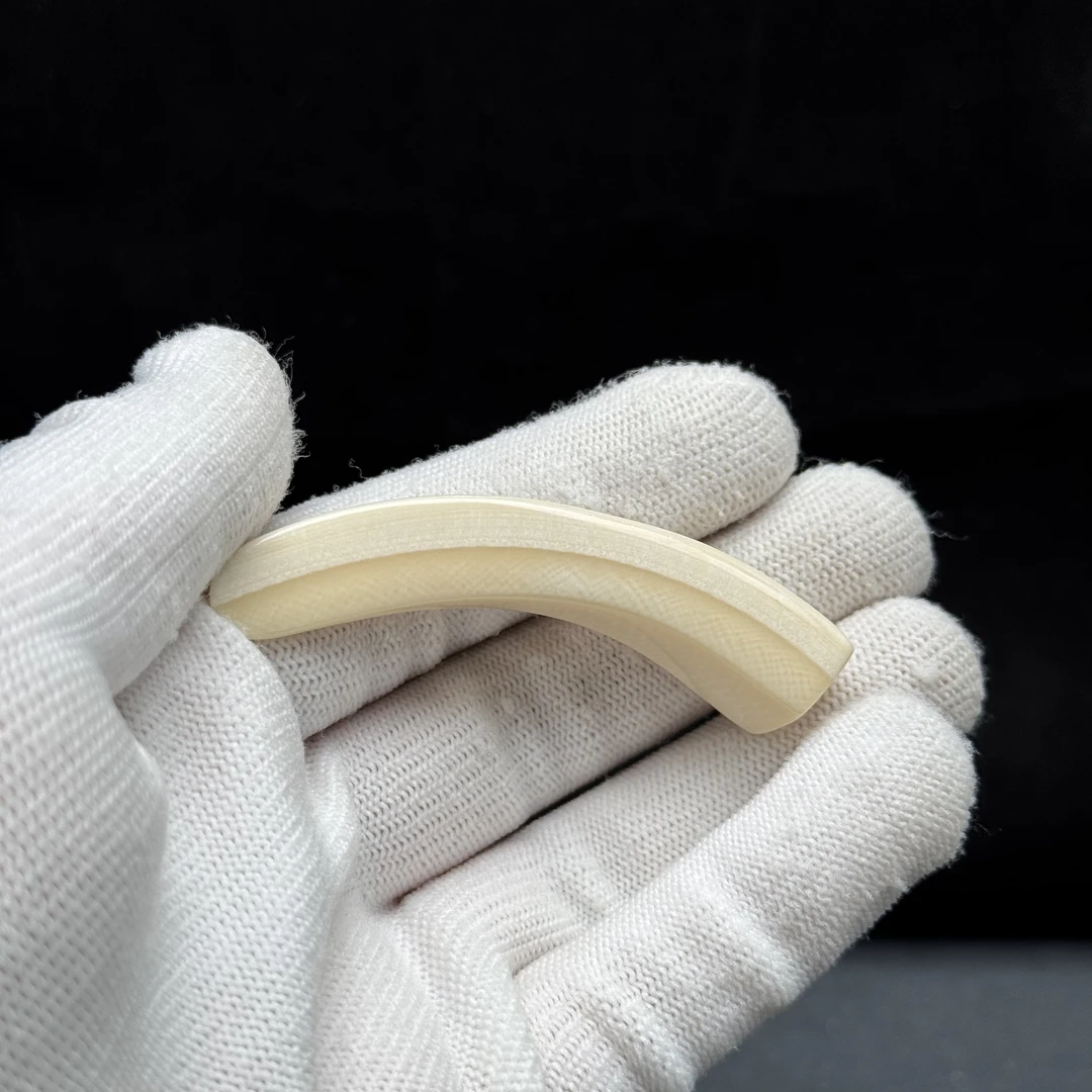 L1093天然猛犸牙 牙尖60mm支持鉴定假一罚四