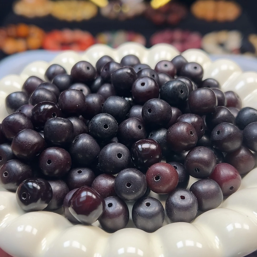 菩提根/象牙果手串微瑕卡12车厘子桶200颗