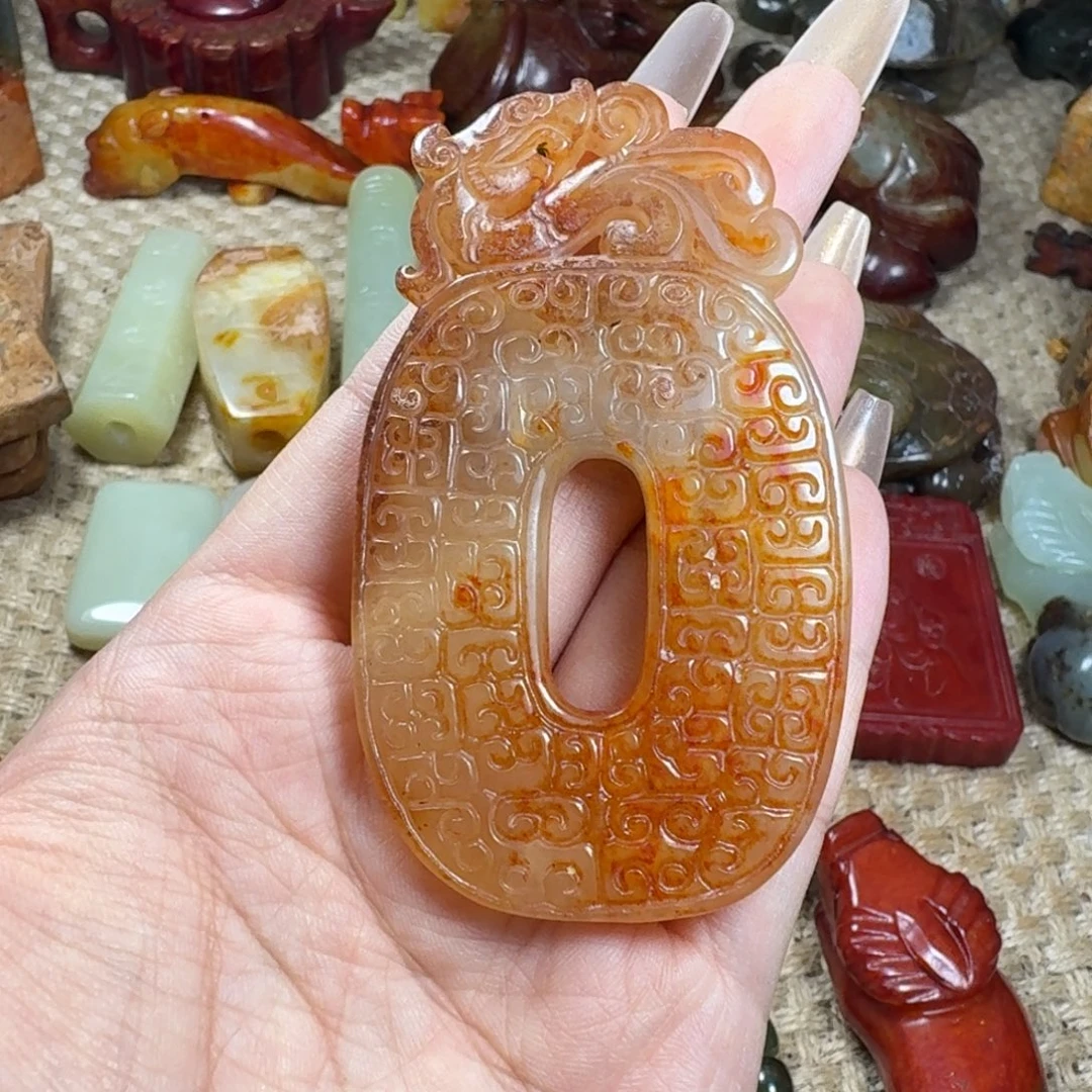 吊坠白玉菩提挂件