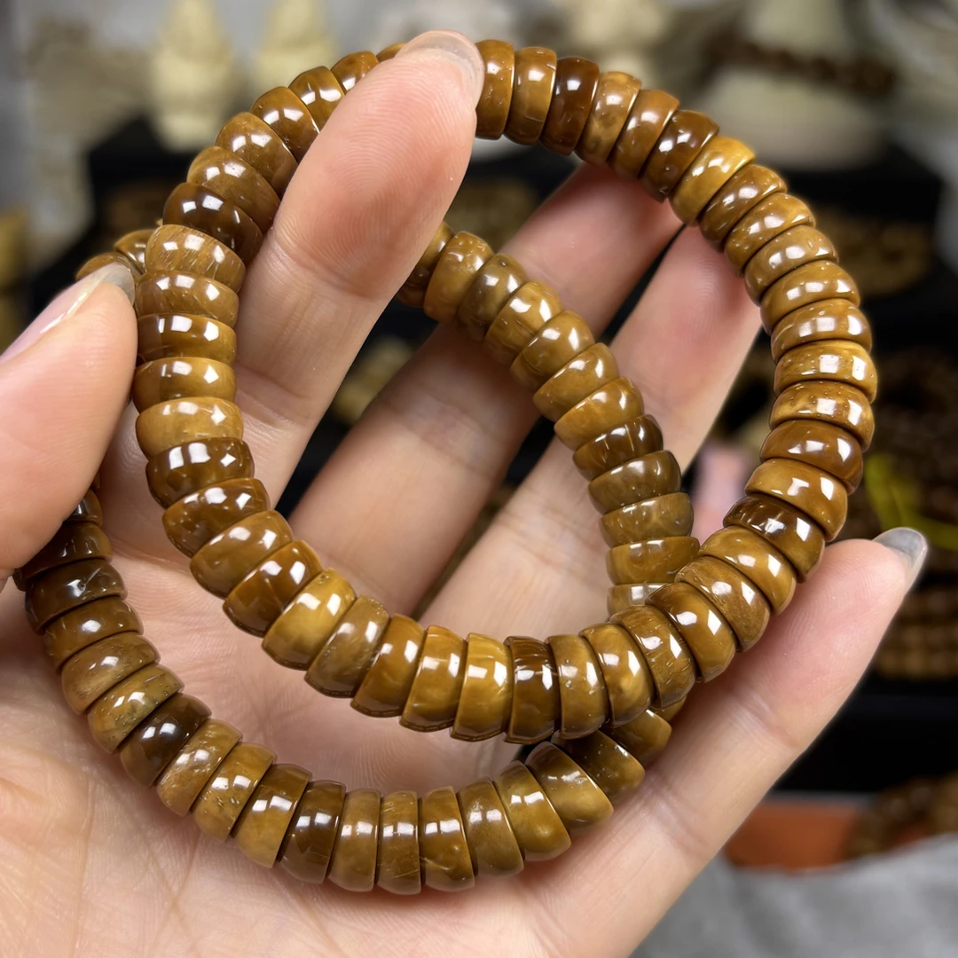 库克碗肠单圈手串金饭碗适合男女盘玩