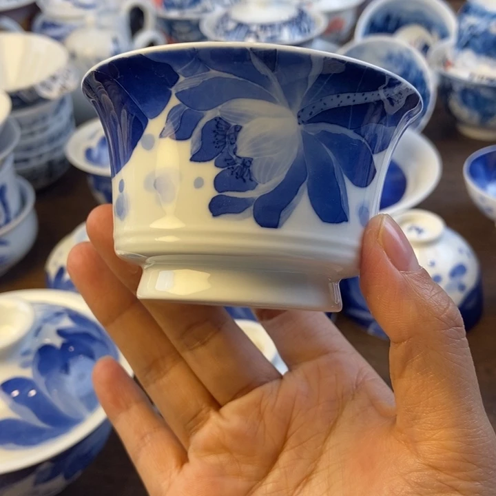 品***茶瓷片景德镇陶瓷艺术