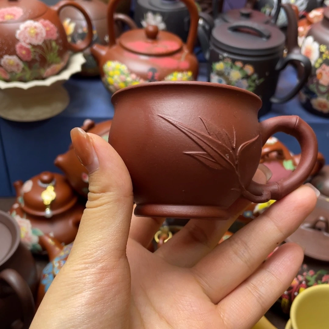 茶杯紫砂紫砂主人杯90cc