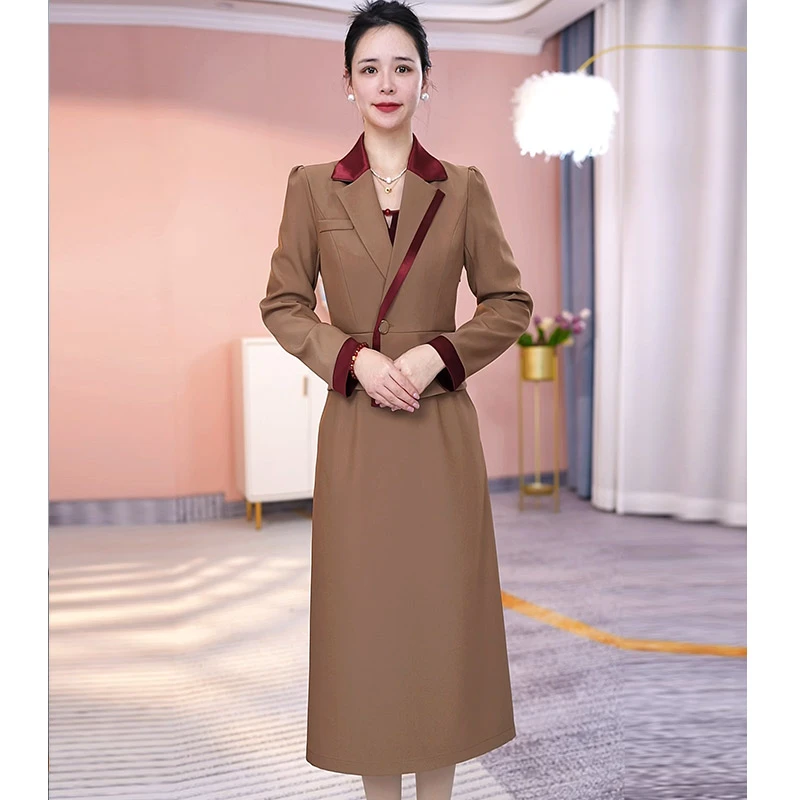 JG-25040CX 新款2025年春季时尚气质优雅显瘦连衣裙 M-4XL