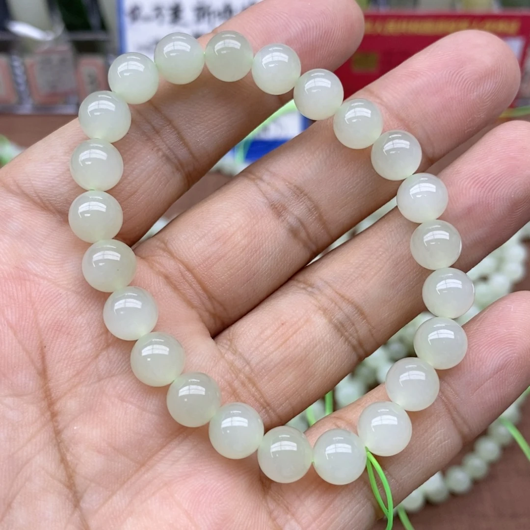 未镶嵌手串和田玉卡8