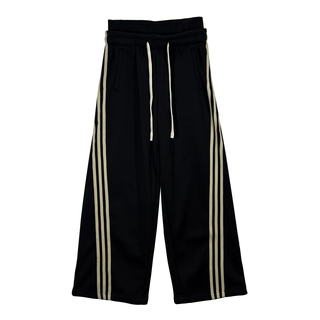 失物招领潮牌女装 2025秋冬新款运动休闲百搭裤子直筒卫裤24111