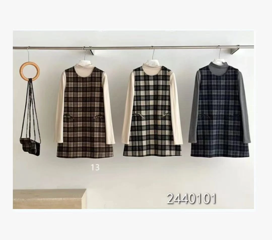 阿妳XiaoNi———（冬款呢子连衣裙2440101）