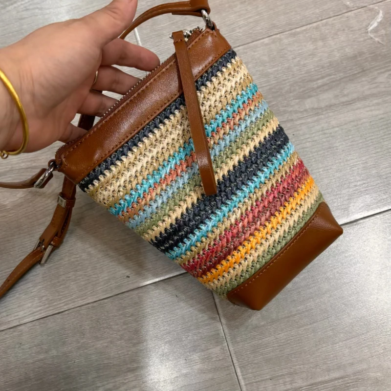 水桶包手机包薯条包不退换休闲斜挎包