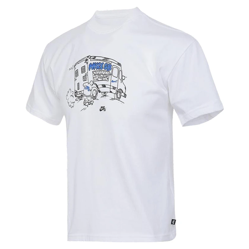 NIKE/耐克大童K NK SB TEE针织无领短T恤HQ3226-100