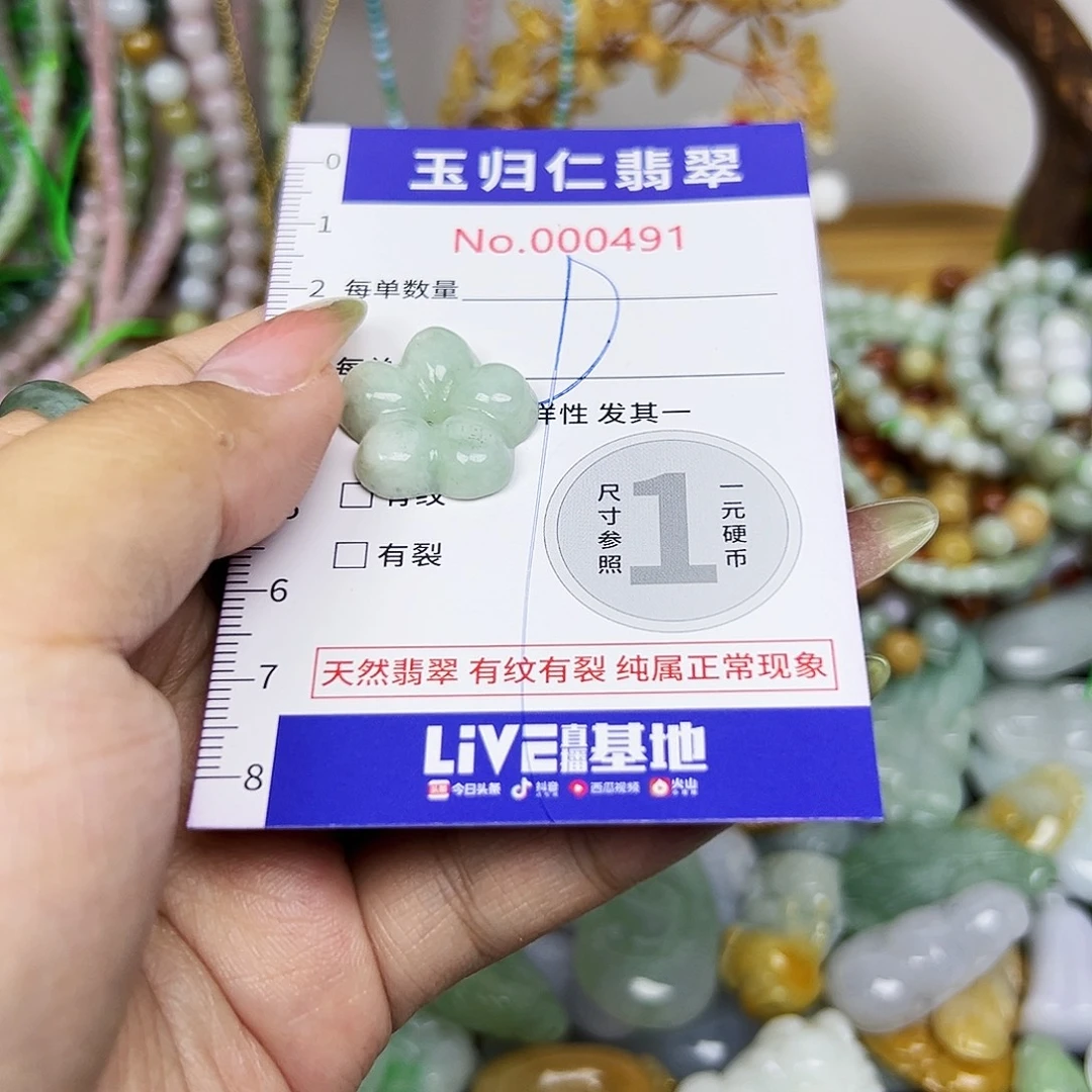 翡翠未镶嵌颈饰11