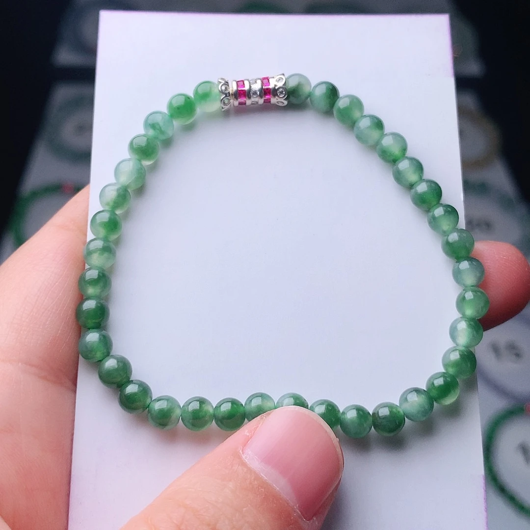 翡翠未镶嵌手链翡翠