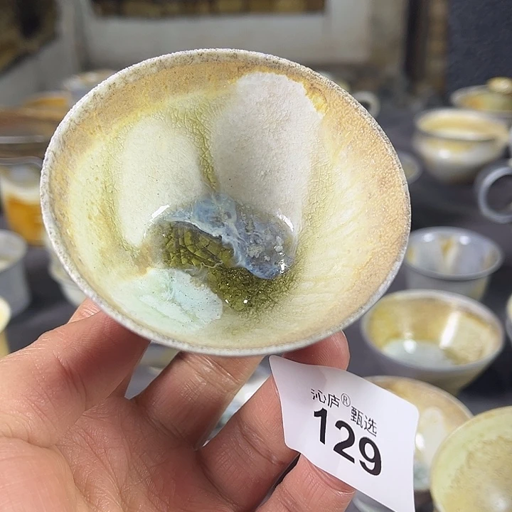 沁庐柴窑古法柴烧全手工茶具
