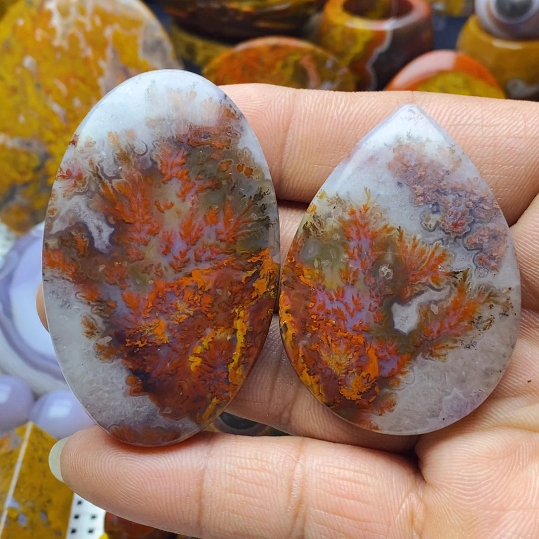 玛瑙/玉髓颈饰未镶嵌橘****子