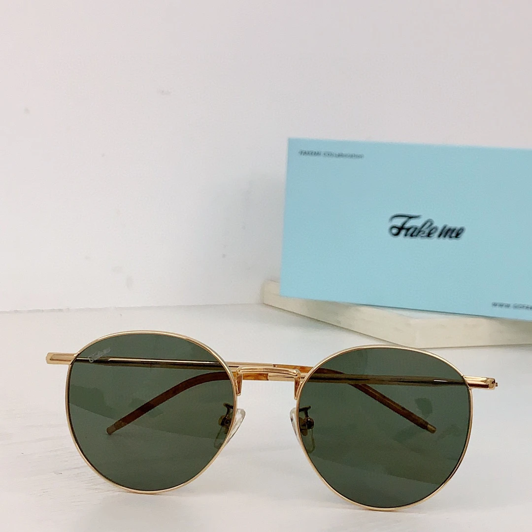 MUZI-638#时尚轻奢风圆款潮流太阳眼镜